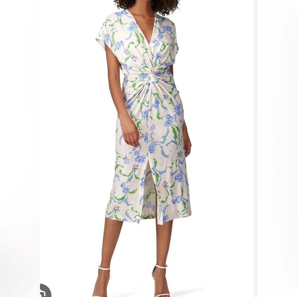 Designer Floral Print Women's Dress